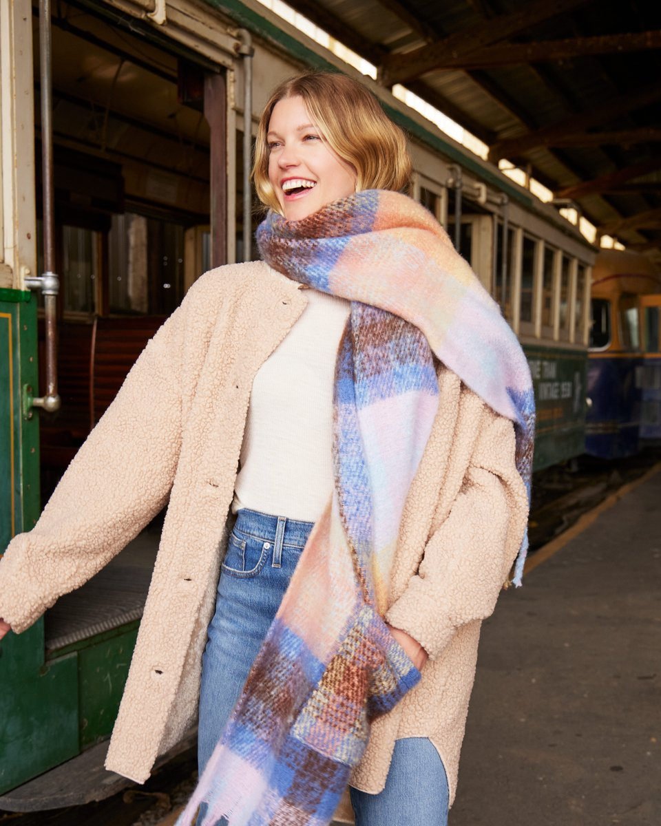 Oatmeal Faux Sherpa Jacket With Pockets - World Market