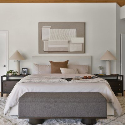 "Unparalleled" Framed Beige & White Abstract Hand-Painted Wall Art 61"x41" - image 11 of 11