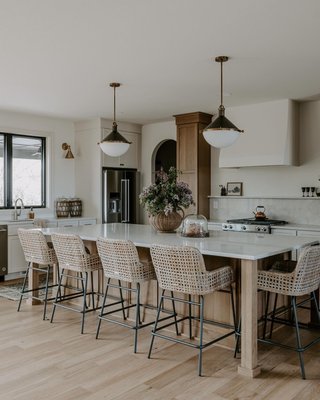 Aster Milk Glass Pendant Light 17" - image 9 of 10