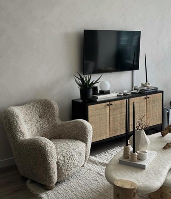 Le Tuco Shearling Accent Chair by Athena Calderone - image 21 of 22