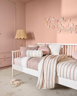 Teal Striped Waffle Weave Organic Cotton Kids Twin Quilt - image 14 of 16