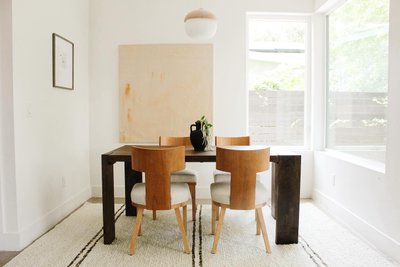 Blox 63" Rectangular Brown Wood Dining Table - image 8 of 11