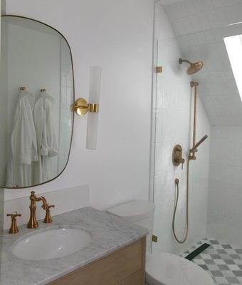 Infinity Brass Oblong Wall Mirror 23"x37" - image 11 of 14