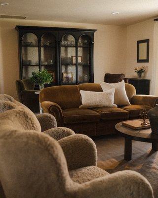 Le Tuco Shearling Accent Chair by Athena Calderone - image 20 of 22