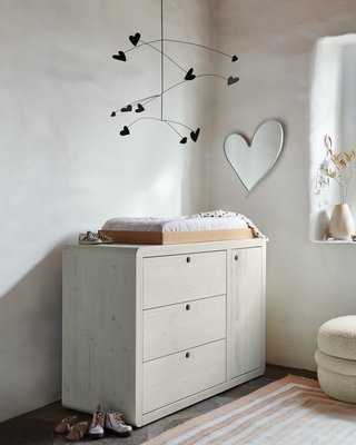 Large Heart Brass Metal Wall Mirror by Leanne Ford - image 7 of 9