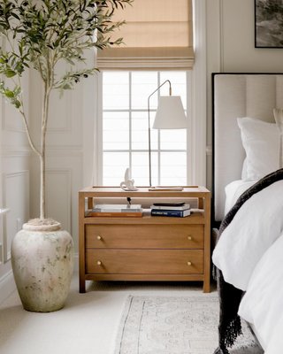 Keane 18" Espresso Solid Wood Narrow Nightstand - image 6 of 8