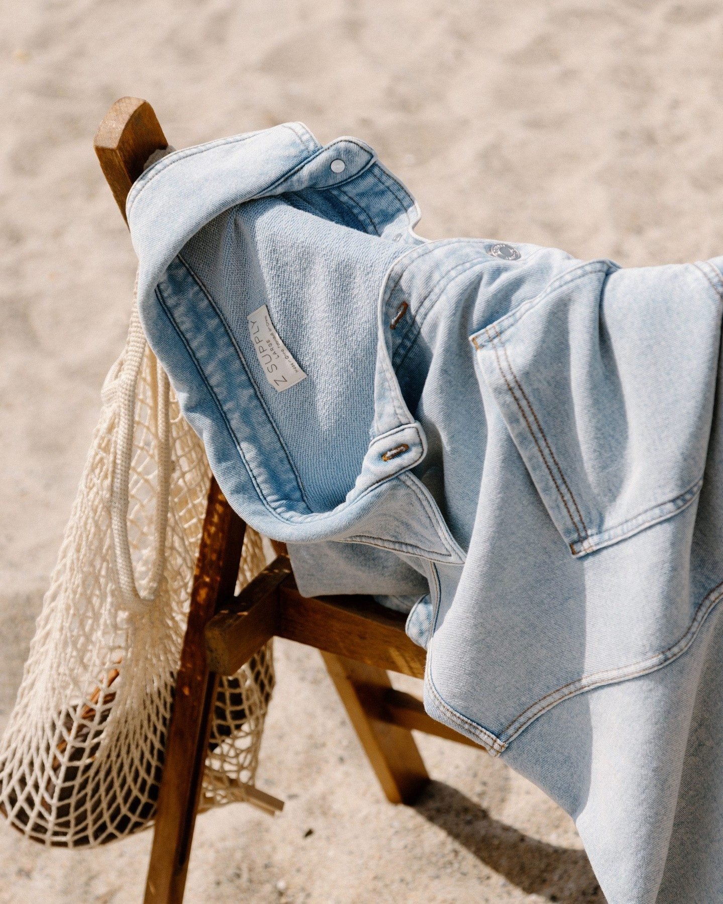 【as\"on】25ss TAN DENIM JACKET Dakota Blue | Jackets & Coats | Dakota Blue Vintage 8s