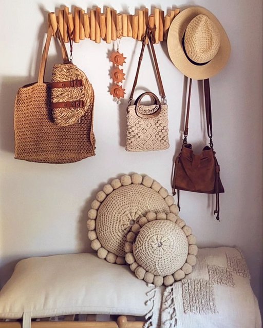Kiido Women's Small Crossbody Bag - Boho Tote With Removable Macrame Strap, Cute & Versatile - View #9