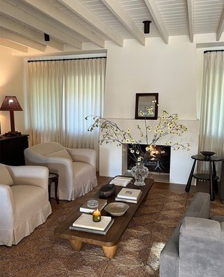 Crawford Slipcovered Chair with Box-Pleated Skirt by Jake Arnold - image 12 of 14