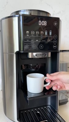 Play De'Longhi ® Stainless TrueBrew ™ Automatic Coffee Maker with Bean Extract Technology - video 0 of 0