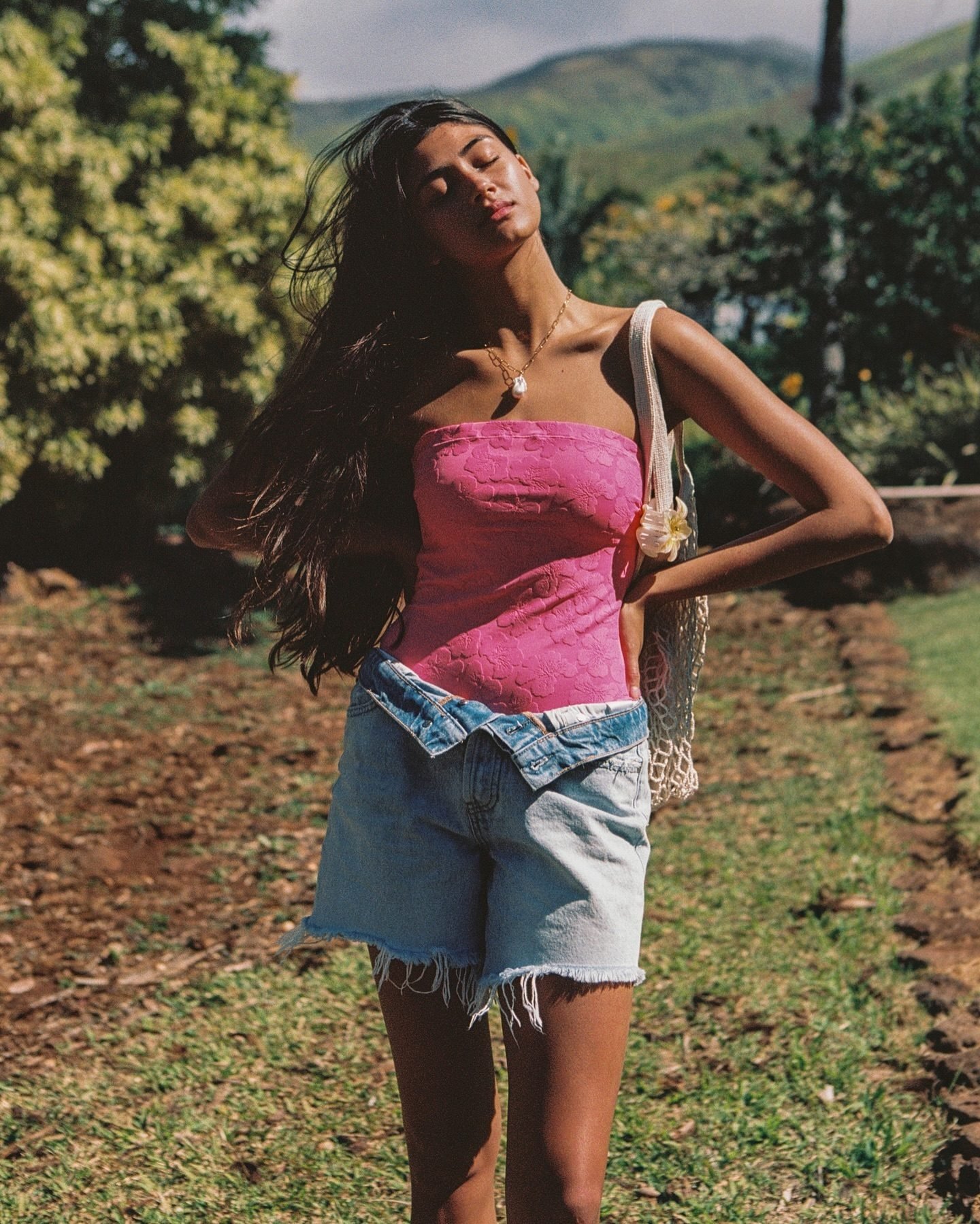 LENINA ■ COSMA check one-piece Elene | One Piece | Oprah Daily Shop