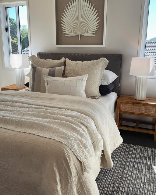 Beautiful layers and textures always make a master bedroom stand out. Coming to market soon a gorgeous family home in Goonellabah!