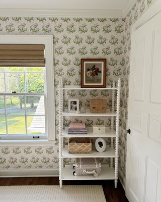 Jenny Lind Maple Wood Spindle 5-Shelf Bookcase - image 12 of 13