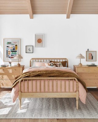 Supersoft Striped Lilac Rose Organic Cotton Gauze Kids Twin Duvet Cover - image 9 of 12