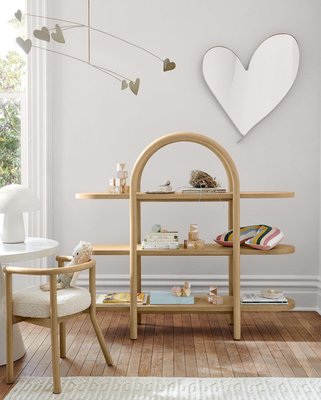 Canyon Natural Wood Tall 4-Shelf Bookcase by Leanne Ford - image 19 of 21