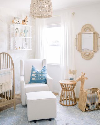 Giraffe Rattan Floor Storage Basket - image 14 of 16