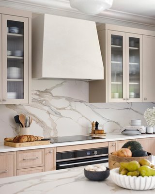 Reve Round Fluted White Marble Bowl - image 16 of 19