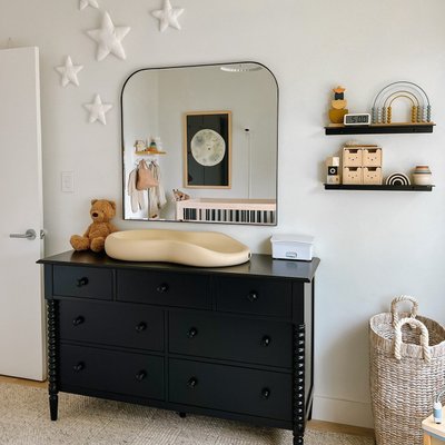 Jenny Lind 62" White Wood Extra Wide 7-Drawer Kids Dresser + Reviews | Crate & Kids Jenny Lind 62" White Wood Extra Wide 7-Drawer Kids Dresser + Reviews | Crate & Kids