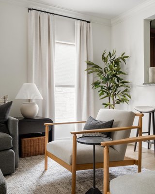 Ojai Upholstered Wood Frame Accent Chair - image 11 of 12