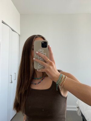 Hannah Bracelet Set - Aqua