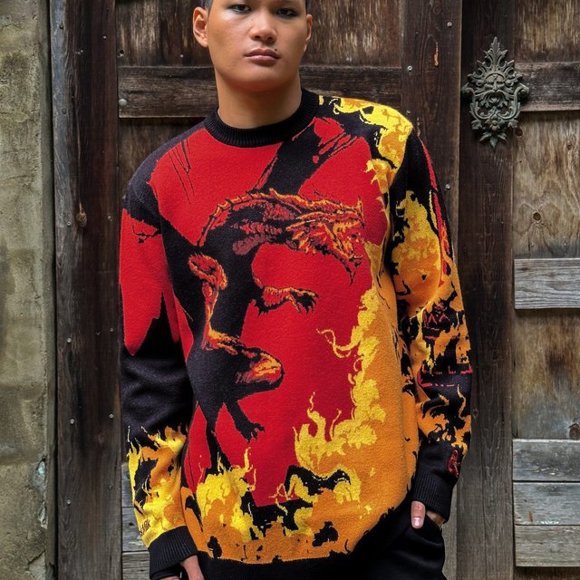 Beware of the Fire Breath - the scariest attack in the Red Dragon’s arsenal 🔥

We couldn’t release a Dungeons & Dragons collection without some dragons! 🐲 Shop now.

@dndwizards #blackmilk #blackmilkclothing #dnd  #dungeonsanddragons #bmreddragonosknitsweater