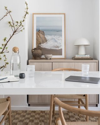 Aqua Virgo 100" Rectangular Dark Burl Wood Dining Table - image 12 of 14