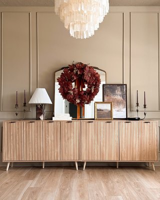 Bianca Black Marble Table Lamp with Pleated Linen Shade - image 8 of 10