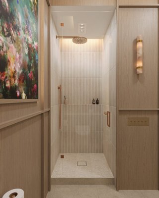 Natalia Onyx and Brass Double Wall Sconce Set of 2 - image 10 of 12