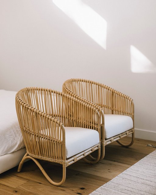 Tara Rattan Lounge Chair