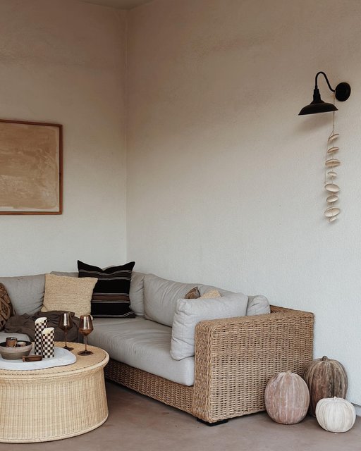 Ora Wicker Coffee Table