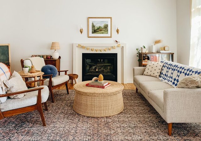 Ora Wicker Coffee Table