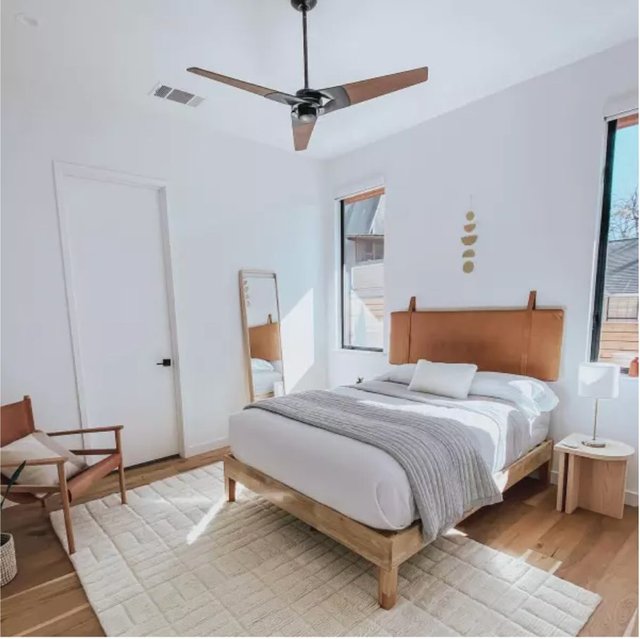 Hinoki Wood Floor Mirror | Minimalist Wood Standing Mirror   – The Citizenry