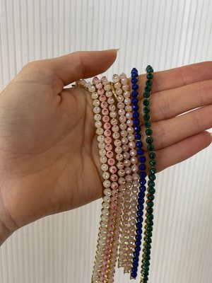 Brielle Bracelet - Light Pink