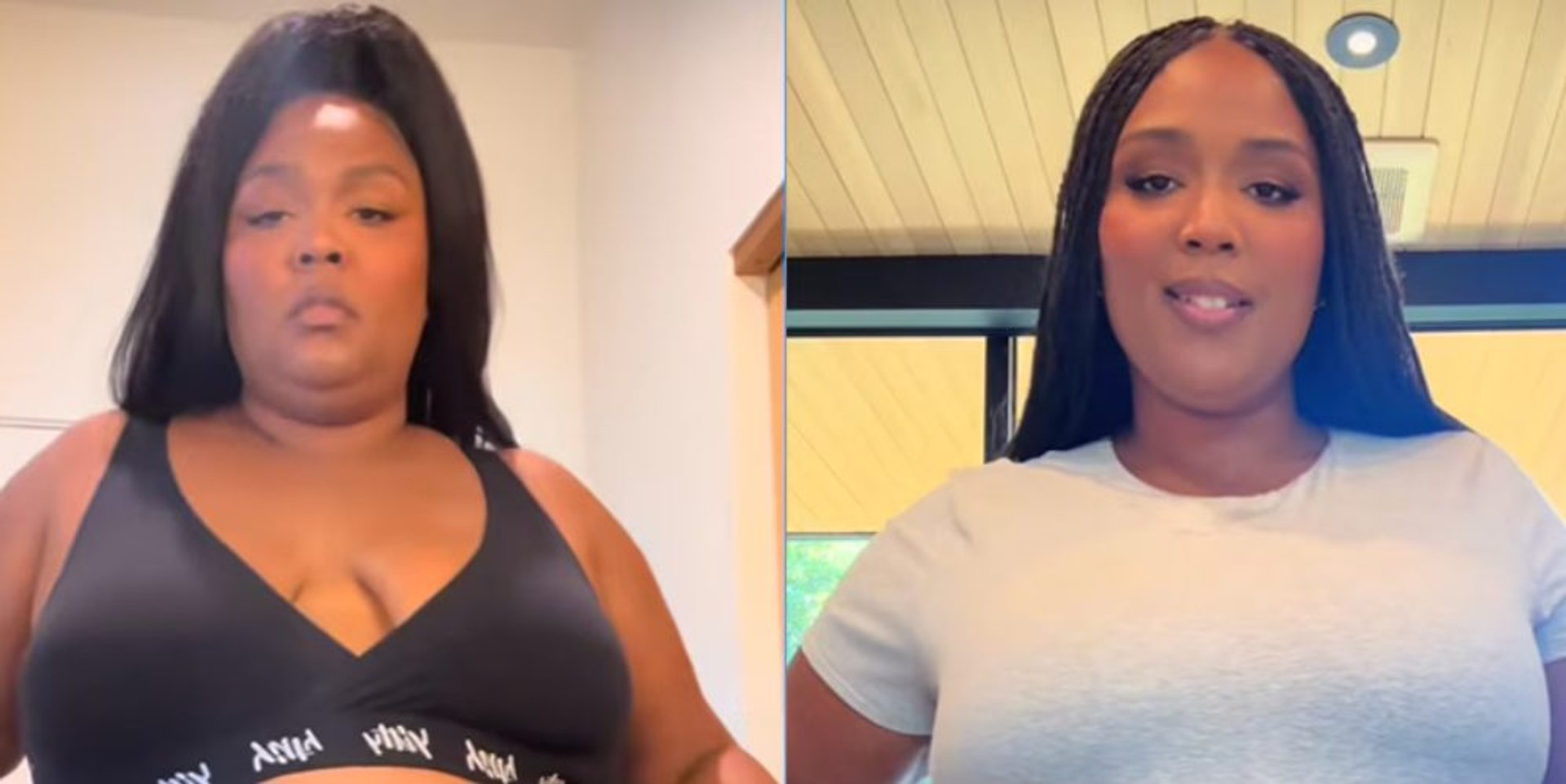 Lizzo Unveils Before-and-After Look at Weight Loss Transformation - E! Online