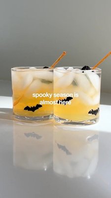 Play Halloween Pumpkin Icon 14-Oz. Double Old-Fashioned Glass - video 0 of 0