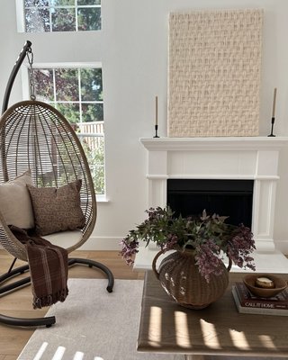 "Natural Daisy Chain" Wall Art 48"x36" by Leanne Ford - image 7 of 9