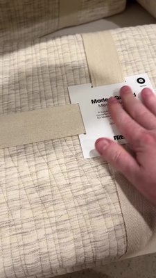 MESA Quilted Linen Tonal Coverlet