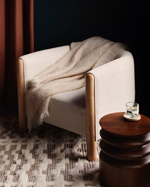 Handwoven Mohair Throw | The Citizenry