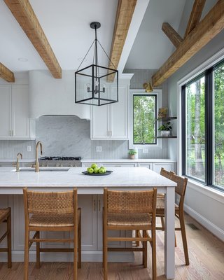 Nolan Square Black Glass Pendant Light - image 13 of 16