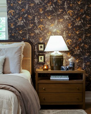 Keane 31.5" Solid Driftwood Charging Nightstand - image 13 of 14