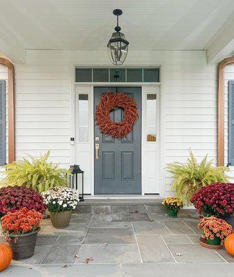 Faux Bronze Amaranthus Wreath 30" - image 5 of 5