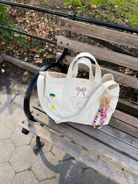 Custom Icon Tote - Natural