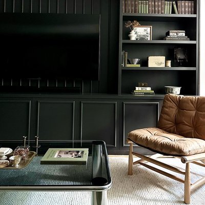 Henning Leather Accent Chair - image 13 of 14
