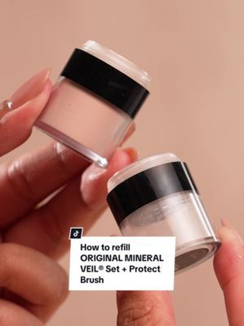 Translucent Mineral Powder SPF 25 PA++ | Sunscreen Powder Brush