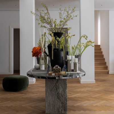 Julius 72" Oval Marble Dining Table - image 12 of 15