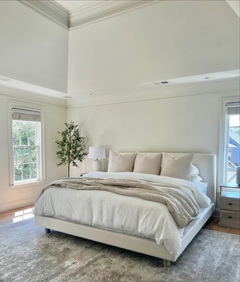 EUROPEAN FLAX ™-Certified Linen Warm Natural King Quilt - image 9 of 8