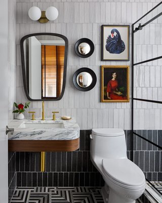 Ponder Small Brass Wall Mirror 23.5"x32.75" - image 7 of 8