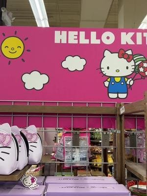 Creme Shop Hello Kitty Limited Edition Plush Hand Mirror - World