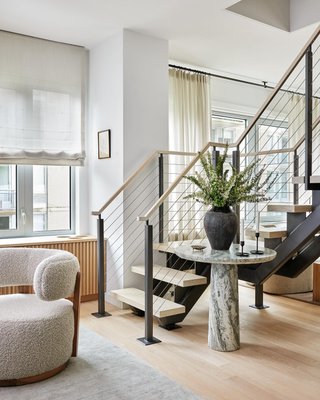 Babylon 30" Round Black Marble Bistro Table - image 17 of 18