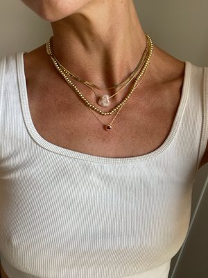 Juno Sun Stone Necklace - Sun Stone